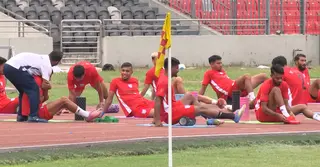 সাফ টুর্নামেন্টকে সামনে রেখে জামাল-তপুদের অনুশীলন শুরু